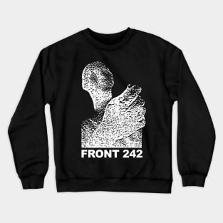 Front 242 ††† Fanart Tribute Design Crewneck Sweatshirt